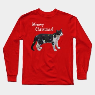 Meowy Christmas Long Sleeve T-Shirt